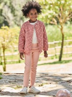 Tregging Couleur Fille - Mauve