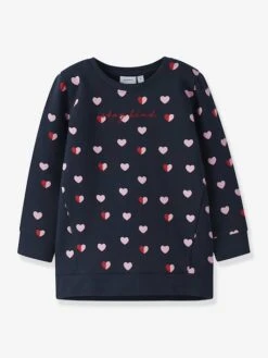 Tunique Sweat Fille NMFLIA NAME IT - Rose