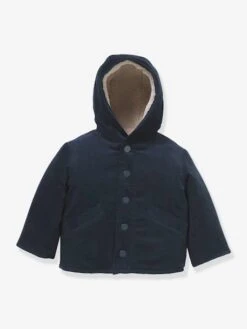 Cyrillus Veste Burnous Réversible Bébé - écru -Vertbaudet Soldes Boutique veste burnous reversible bebe 1