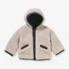 Cyrillus Veste Burnous Réversible Bébé - écru -Vertbaudet Soldes Boutique veste burnous reversible bebe