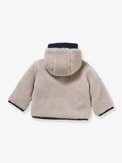 Cyrillus Veste Burnous Réversible Bébé - écru -Vertbaudet Soldes Boutique veste burnous reversible bebe 2