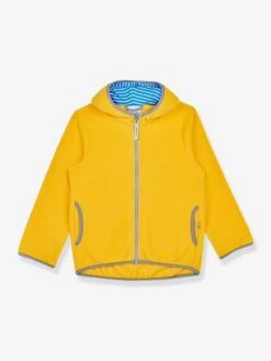 Veste En Polaire Pour Enfants PAUKKU Finkid, Veste Intérieure Zip-in - Jaune