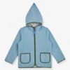 Veste En Polaire Pour Enfants TONTTU Finkid, Veste Intérieure Zip-in - Bleu Grisé