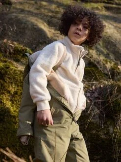 Veste En Polaire Teddy Avec Fermeture éclair Enfants MATCEDRIC MINI A TURE - écru -Vertbaudet Soldes Boutique veste en polaire teddy avec fermeture eclair enfants matcedric mini a ture 20