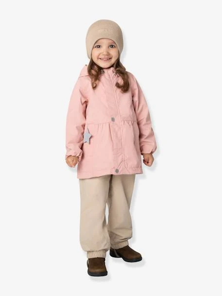 Mini A Ture Veste Mi-saison Imperméable Fille MATSILA - Bois De Rose 3 Mini A Ture Veste Mi-saison Imperméable Fille MATSILA - Bois De Rose – Image 3